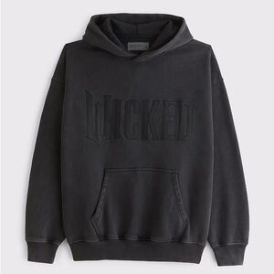 WICKED Abercrombie & Fitch Dark Gray Hoodie